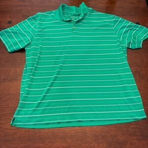 Men's Green Nike Golf shirt.